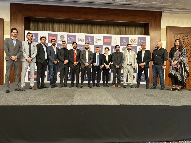 Abdullah Hashmi at Dubai Pipex Expo