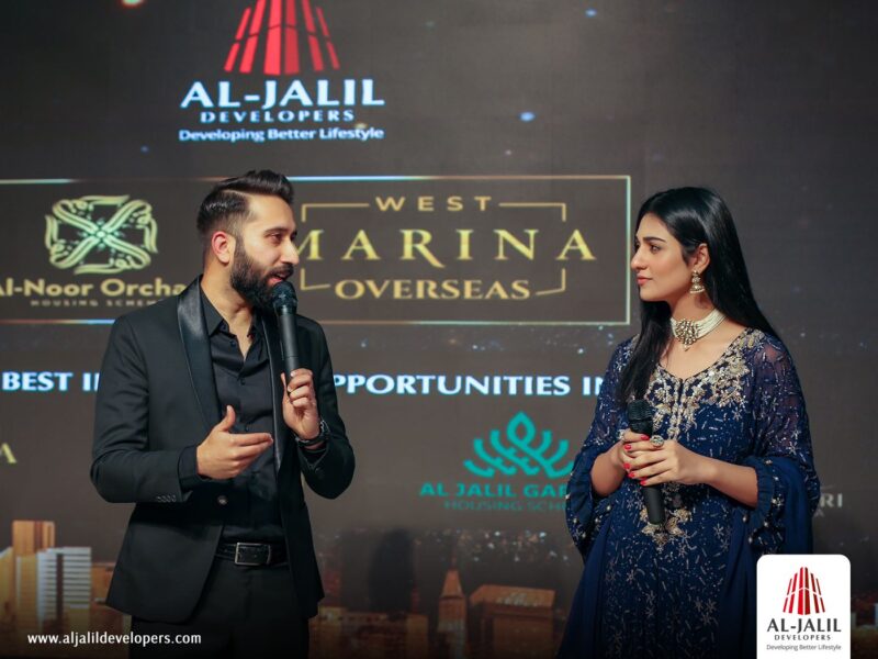 Abdullah Hashmi with Sara Khan